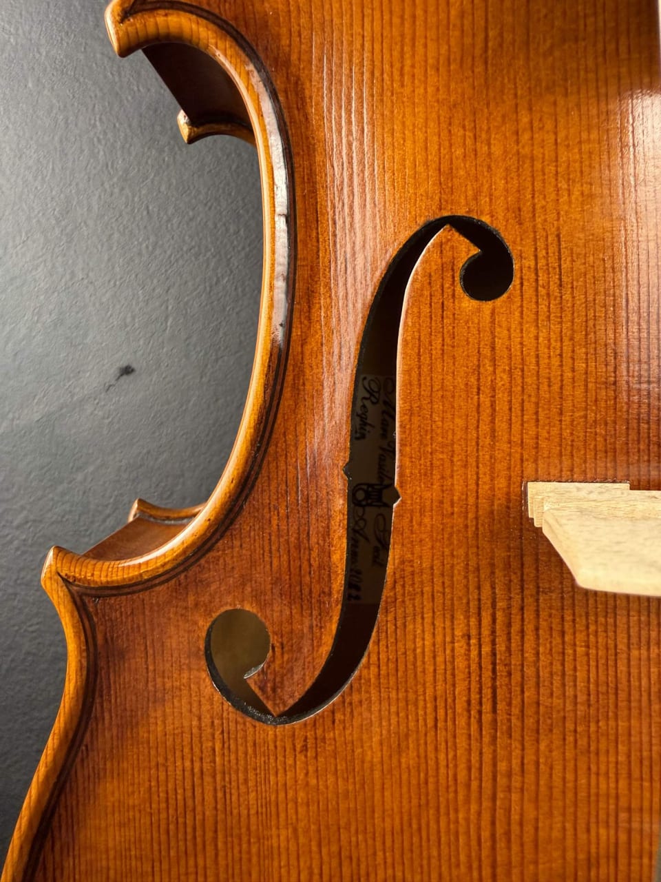 Violă de maestru №123 — Model Stradivari — fotografie 15