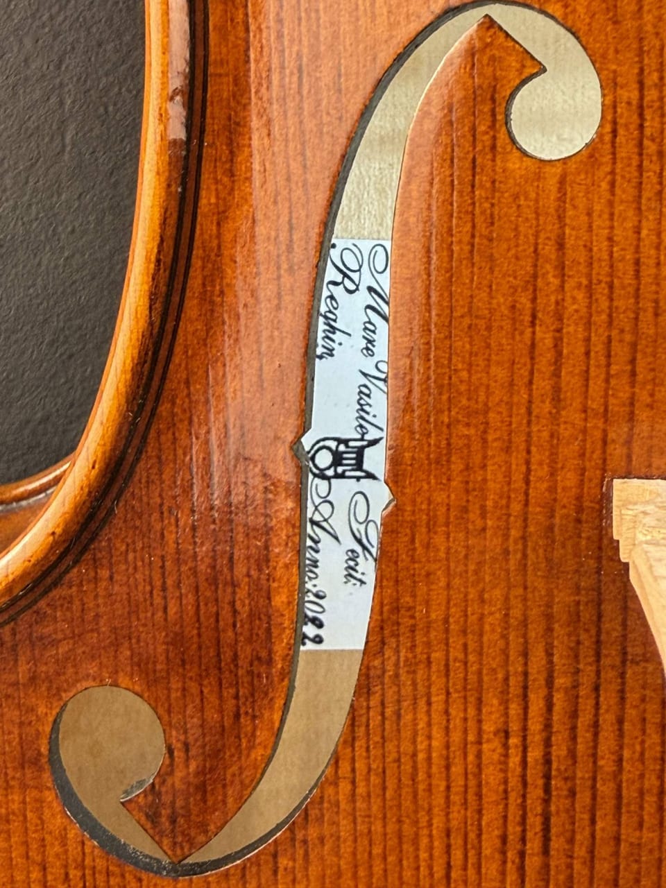 Violă de maestru №123 — Model Stradivari — fotografie 16