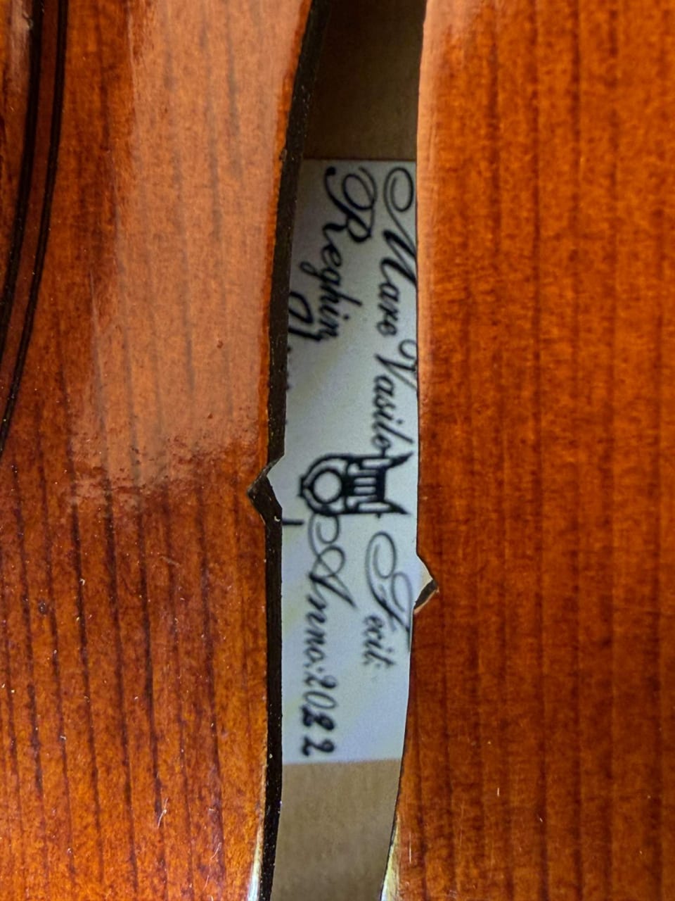Violă de maestru №123 — Model Stradivari — fotografie 17